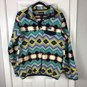 Patagonia Womens Lightweight Synchilla Snap-T Fleece Pullover Size Medium